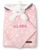 BotoBaby® Babydecke mit Namen + Schmusetuch Häschen – Rosa Produktbild-Vorschau 4