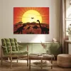 MuchoWow® Poster Dino - Sonne - Natur - Zeichnung - Kinder Produktbild-Vorschau 3