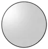 Rundes Wandspiegel in einem Metallrahmen, Ø 70 cm, schwarz Produktbild-Vorschau 1