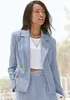 LASCANA Kurzblazer hellblau Größe 40 Produktbild-Vorschau 2