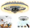 XINZI Ventilateur de plafond LED 60W - Lampe ventilateur 2 Voir les images du produit 1