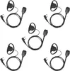 Retevis Walkie Talkie Headset, auricolari a 2 pin a forma Anteprima dell’immagine prodotto 1