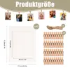 Sada 40 papírových rámečků na fotografie, určená k Náhled obrázku produktu 4