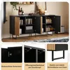Credenza da salotto Merax con 4 ante e 8 ripiani, Anteprima dell’immagine prodotto 14