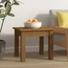 vidaXL Konferenčný stolík Honey Brown 35x35x30 cm Masívne Náhľad obrázku produktu 2