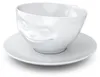 FIFTYEIGHT Kaffeetasse 200ml - Grinsend weiß Produktbild-Vorschau 15