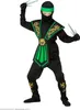 A child wearing a ninja costume, holding toy weapons. Anteprima dell’immagine prodotto
