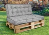 Gartenkissen-Set mit hohem Rand 120/80 cm + 120/40 cm für Produktbild-Vorschau 3