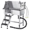 Hundewaschstation aus Edelstahl, 870x488x1025 mm Produktbild-Vorschau 9