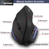 A diagram showing the different buttons and features of a vertical gaming mouse. Produktbild-Vorschau