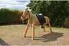 EDUPLAY 160249 Holzpferd 80 cm lasiert, 168 x 74 x 110 cm, Produktbild-Vorschau 1