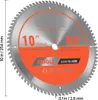 SucceBuy Kreissägeblatt (254 mm Durchmesser, 80 präzise Produktbild-Vorschau 8
