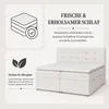 VENASI JESSA Boxspringbett 160x200 mit Bettkasten H2/H3 Produktbild-Vorschau 6