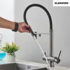 Lana | 3-cestný sivo-čierny vyťahovací kohútik | Nerezová Náhľad obrázku produktu 6
