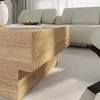 Ausziehbarer Couchtisch 'Lens' mit Stauraum 80 x 60 x 36 cm Produktbild-Vorschau 8