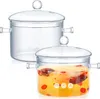 Zubebe 2-teiliges Glastopf-Set zum Kochen auf dem Herd, Produktbild-Vorschau 1