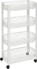 Küchenwagen auf Rädern BASKET, aus Kunststoff, 46,5 x 25,5 Produktbild-Vorschau 1
