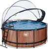 EXIT Wood Rahmenpool ø360, Aufstellpool, mit Produktbild-Vorschau 2