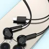 Słuchawki Dudao X3C Douszne Przewodowe Usb-C 1.2M - Czarne Podgląd zdjęcia produktu 3