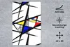 MuchoWow® Mauspad Mousepad Muster - Abstrakt - Kunst 40x60 Produktbild-Vorschau 2