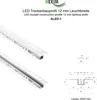 HEXIM LED Trockenbauprofil Alu Unterputzprofil LED Profil Produktbild-Vorschau 2
