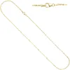 1,3mm Criss-Cross Halskette Collier aus 333 Gold Gelbgold Produktbild-Vorschau 2