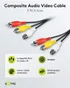 Goobay Composite Audio Video Verbindungskabel, 3x Cinch, Produktbild-Vorschau 2
