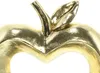 2x Dekofigur "Apfel & Birne" aus Polyresin in Gold, 17 + 26 Produktbild-Vorschau 6