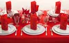 Sovie HOME Weihnachtstischdecke Tiffany in Rot aus Produktbild-Vorschau 2