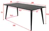Venture Home Tisch Dipp Schwarz Produktbild-Vorschau 7