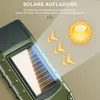 2er Solar-Handkurbel Taschenlampe, Camping Outdoor Produktbild-Vorschau 4