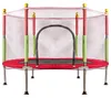 Trampolina ogrodowa dla dzieci 140cm czerwona Podgląd zdjęcia produktu 1