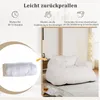 COSTWAY Sitzsack Sessel, Bodensessel mit Samtbezug & Produktbild-Vorschau 4