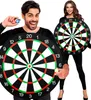 DARTBOARD Kostüm mit 3 Klettbällen – Party Verkleidung Produktbild-Vorschau 1