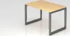 Schreibtisch Pavo | Ahorn | Graues Gestell | BxT 120x80cm | Produktbild-Vorschau 1