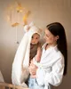 Baby's Only Einschlagdecke Snow - mit Ohren - Alt Rosa - Produktbild-Vorschau 9