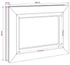 Kellerfenster Innenseite Farbe Weiß RISOR 40 x 30 cm Produktbild-Vorschau 7