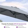 PURPLE LEAF Sonnenschirm 270 x 350 cm, Ampelschirm Groß, Produktbild-Vorschau 6