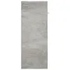 vidaXL Sideboard gris béton 60x30x75 cm Bois composite Voir les images du produit 6