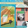 Automatische Hühnerklappe, Solar Aluminum Hühnertür, Produktbild-Vorschau 5