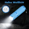 4er Set Mini LED Taschenlampe, wasserdicht, Aluminium, mit Produktbild-Vorschau 3