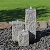 CLGarden Granit Springbrunnen SB2 3 teiliger Säulenbrunnen Produktbild-Vorschau 4