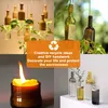 A collage of images showing DIY bottle cutting projects, including hanging planters and decorative vases, with a promotional overlay. Produktbild-Vorschau