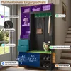 Merax Garderobenschrank mit Sitzbank und Schuhfächern,  Produktbild-Vorschau 8