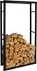ML-Design Kaminholzregal aus Metall, 80x150 cm, Schwarz, Produktbild-Vorschau 7