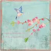 ARTland Leinwandbild Vogelgezwitscherwetter Größe: 50x50 cm Produktbild-Vorschau 1
