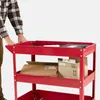 Set di 2 carrelli da officina AREBOS | 3 scomparti | Anteprima dell’immagine prodotto 10