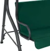 vidaXL Hollywood Swing Green 170 × 110 × 153 cm Látka Náhled obrázku produktu 4