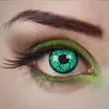 aricona Farbige Kontaktlinsen Grüne Halloween Grün Green Produktbild-Vorschau 2