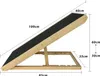 Psí rampa 60 cm Psí schody pro malé psy a kočky Výškově Náhled obrázku produktu 2